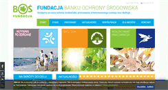 Desktop Screenshot of fundacjabos.pl